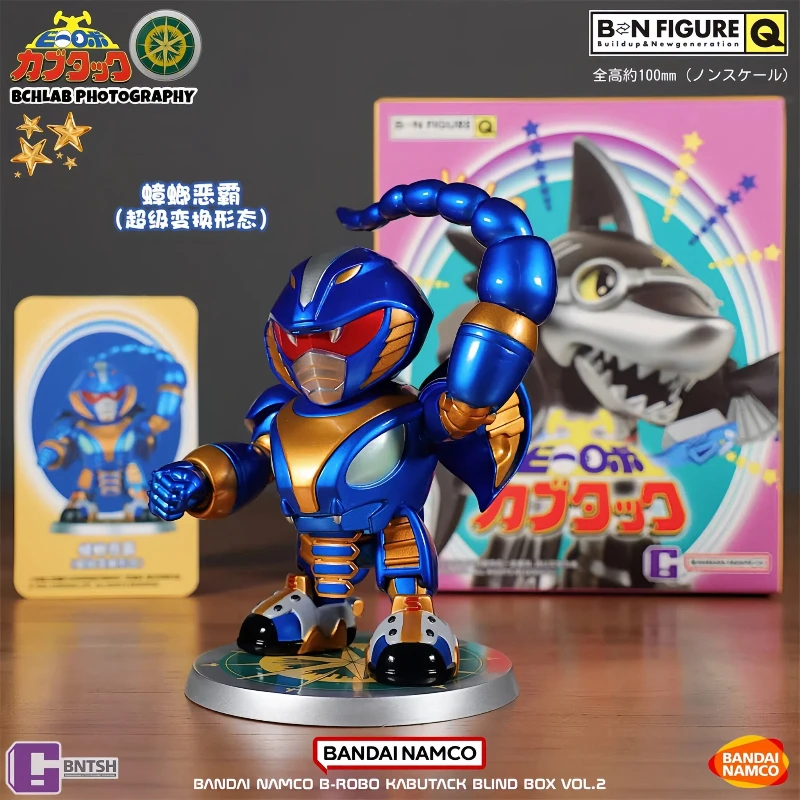 

Bandai Iron Armor Xiaobao 2-серия слепая коробка акула чили кабутак модная игра ручной автомобиль орнамент игрушка орнамент коллекция подарок