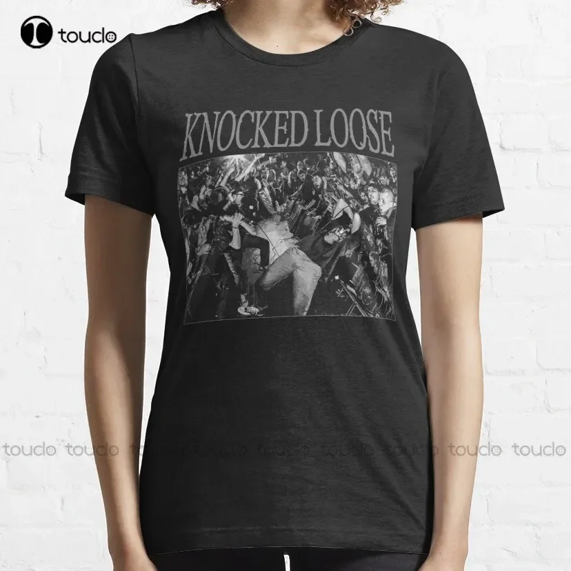 Knocked Loose - Higher Power Classic T-Shirt Workout Shirts For Women Custom Aldult Teen Unisex Digital Printing Tee Shirt