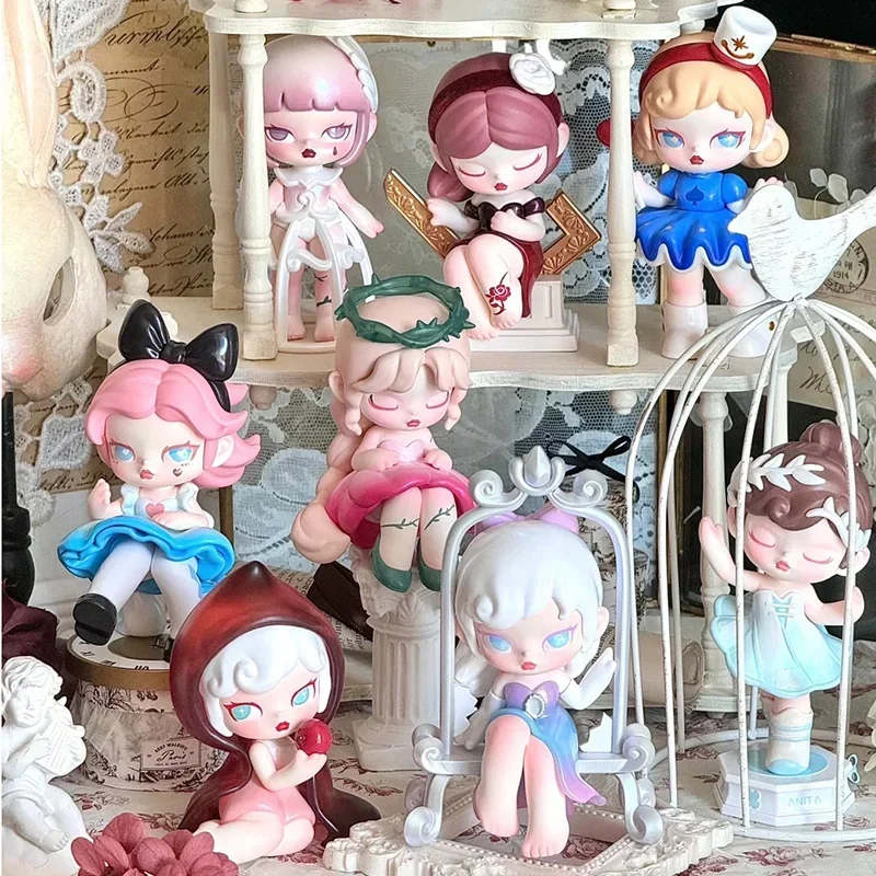 أنيتا أرض الأحلام سلسلة صندوق أعمى أنيمي ألعاب شخصيات الحركة صندوق غامض لطيف الكرتون سطح المكتب ديكور حلية هدايا الاطفال #6