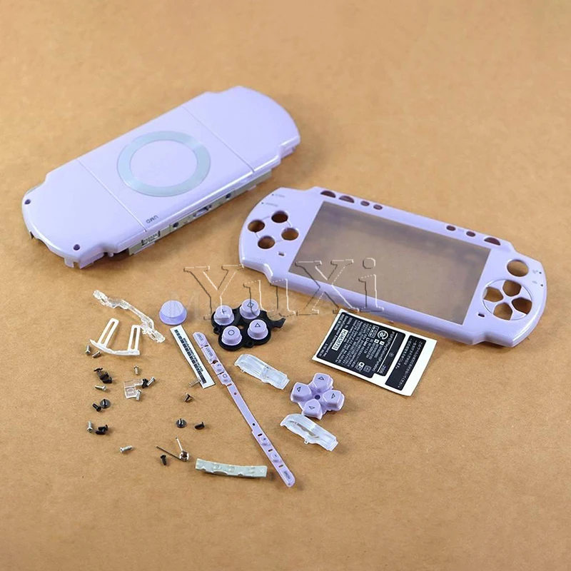 Full Housing Case Cover Faceplate For PSP2000 Replacement Plastic Shell Kit With Buttons Set For PSP 2000 Replace Repair Parts