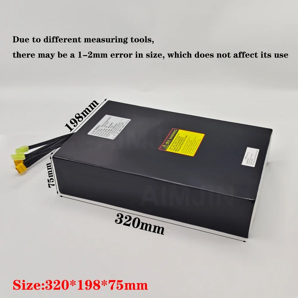 21700 battery 16S7P Battery Pack 60V 33600mAH  double-drive battery  rechargeable Li-ion