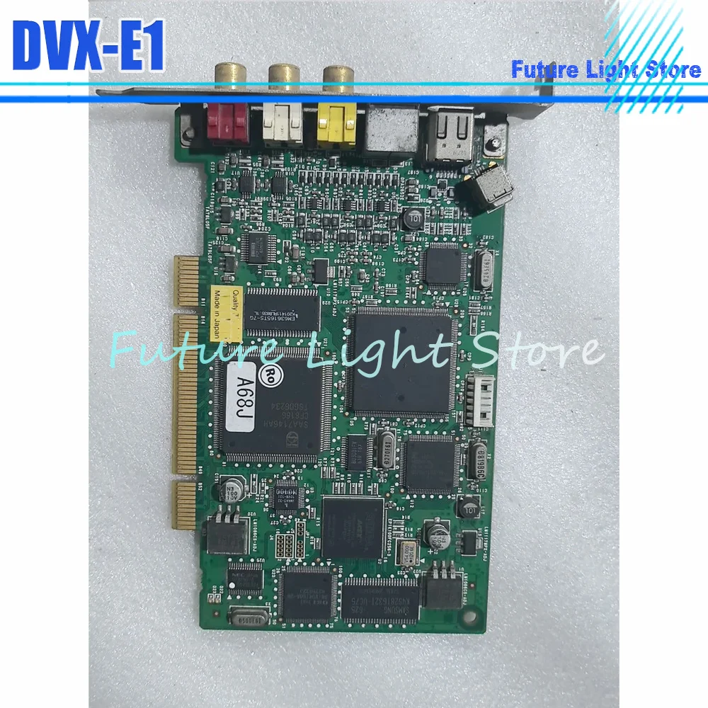 

DVX-E1 Professional Video Capture Card Works Perfectly