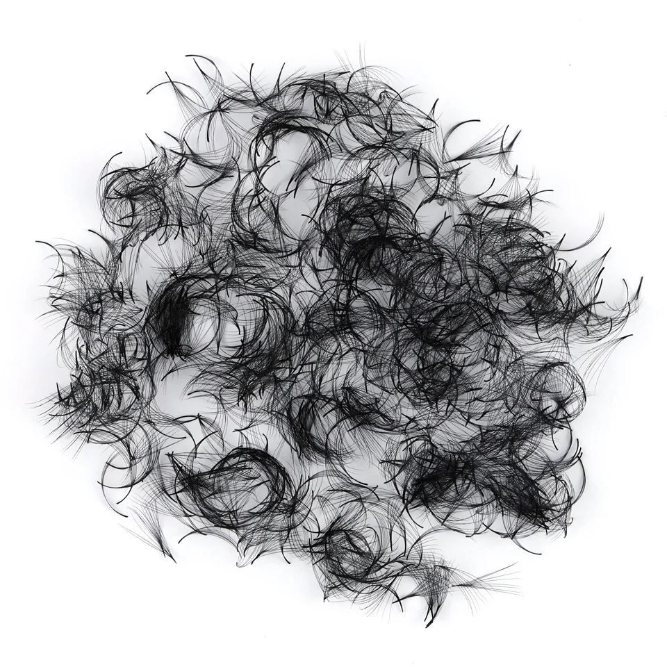 مراوح فضفاضة مصنوعة مسبقًا مدببة قاعدة Lashes3D 5D 6D 7D 10D 20D صناعة يدوية متوسطة نحيفة ضيقة الجذعية حادة فضفاض المشجعين الرموش ملحقات #2