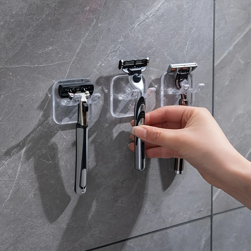 Picture 5: Hook storage rack, no rinse hook plug socket storage rack, shaver hook multifunctional storage rack