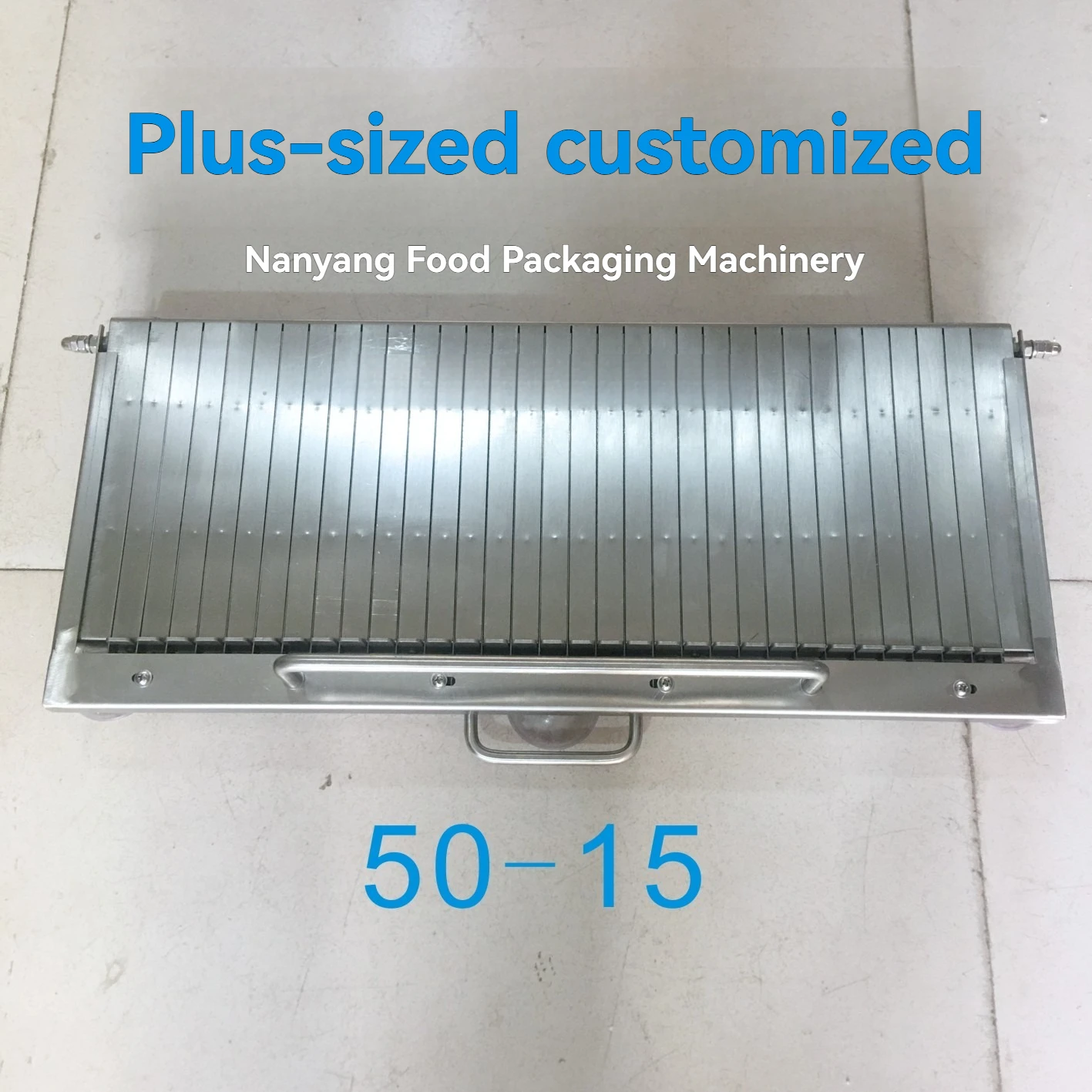 Manual Slicer Blade Enlarged Thickened Stainless Steel Small Ham Sausage Tofu Duck Blood Starch Lunch Meat Processing