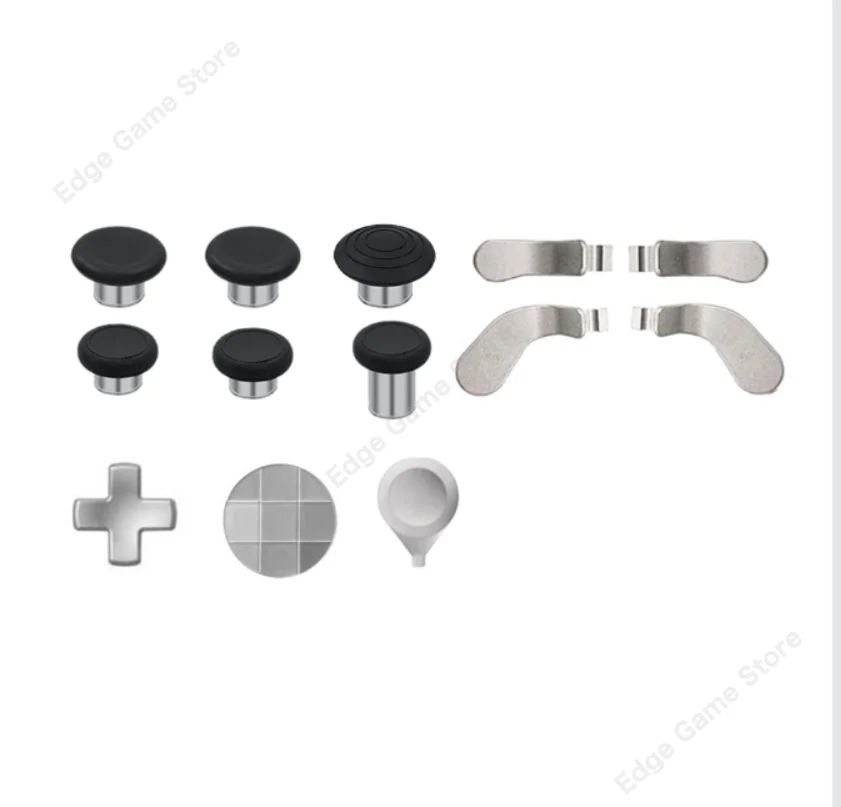 مجاذيف أزرار معدنية من Thumbstick لجهاز Xbox One Elite Series 2 Dark Age Controller بديلة لملحقات لوحة الألعاب