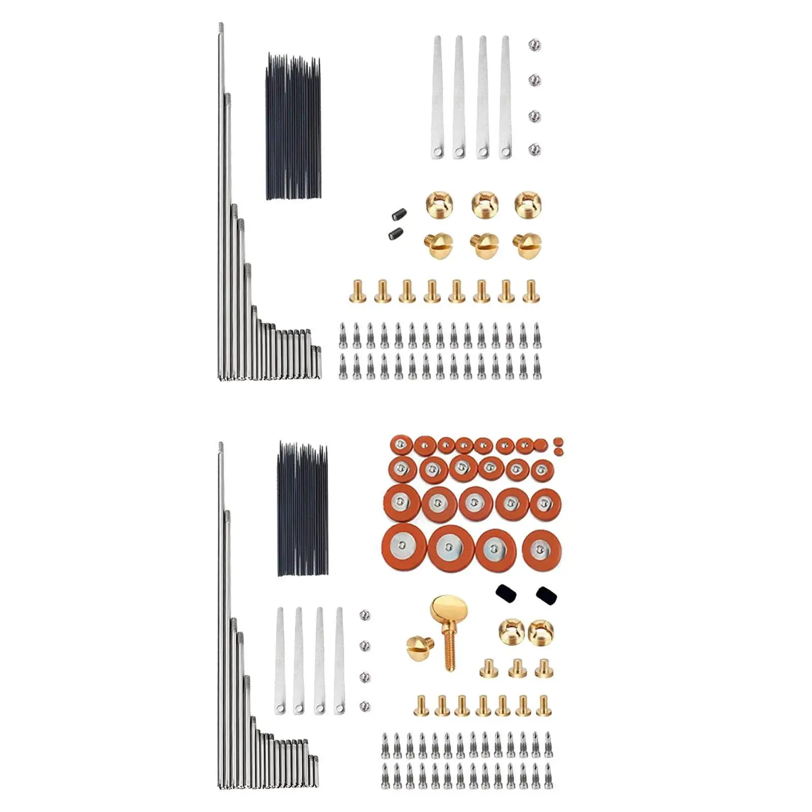 Alto Sax Repair Maintenance Kits Replacement Metal Repair Tool Hardware Saxophone Repair Kits Wind Musical Instrument Parts