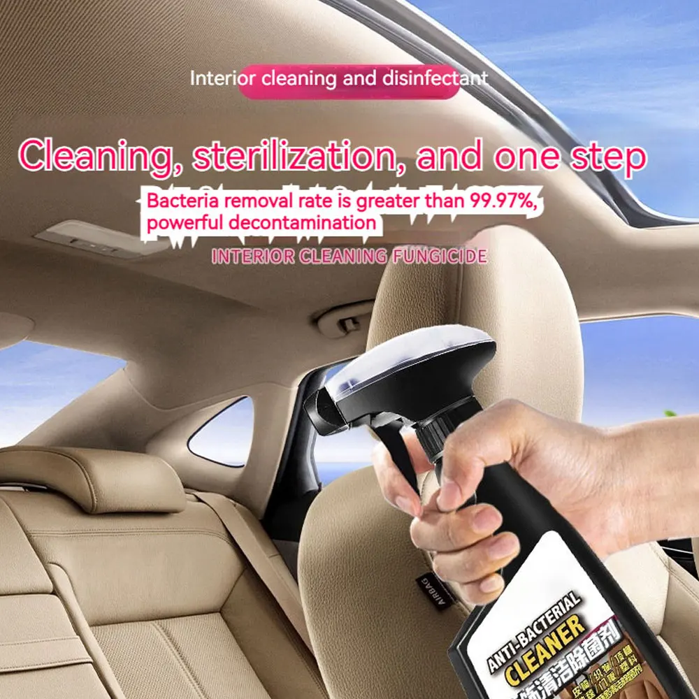 Interior cleaning sterilizer fabric leather cleaning foam powerful cleaner sterilizer