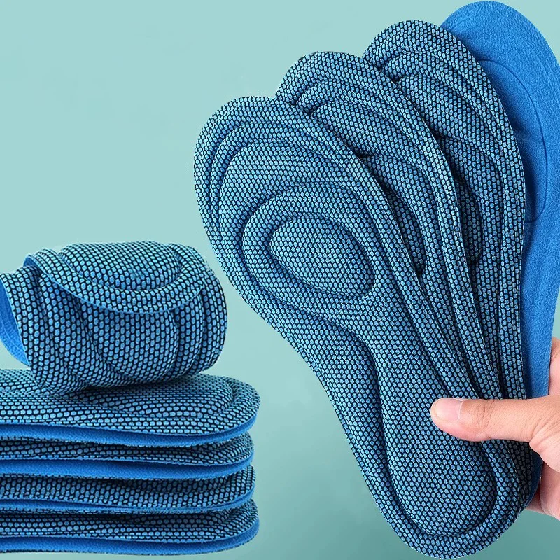 

Nano Antibacterial Insoles Ultra-soft Rebound Massage, Sweat Absorption and Shock Absorption for Comfort