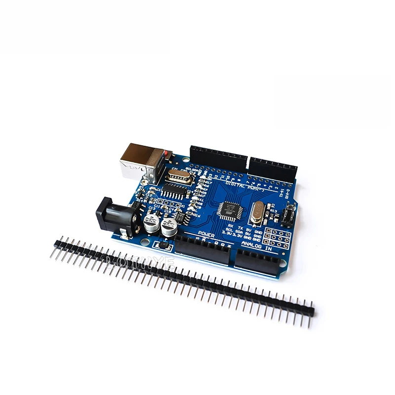 10個の幼児用開発ボードch340,ストレートピンヘッダー付きarduino zunr3 atmega328p