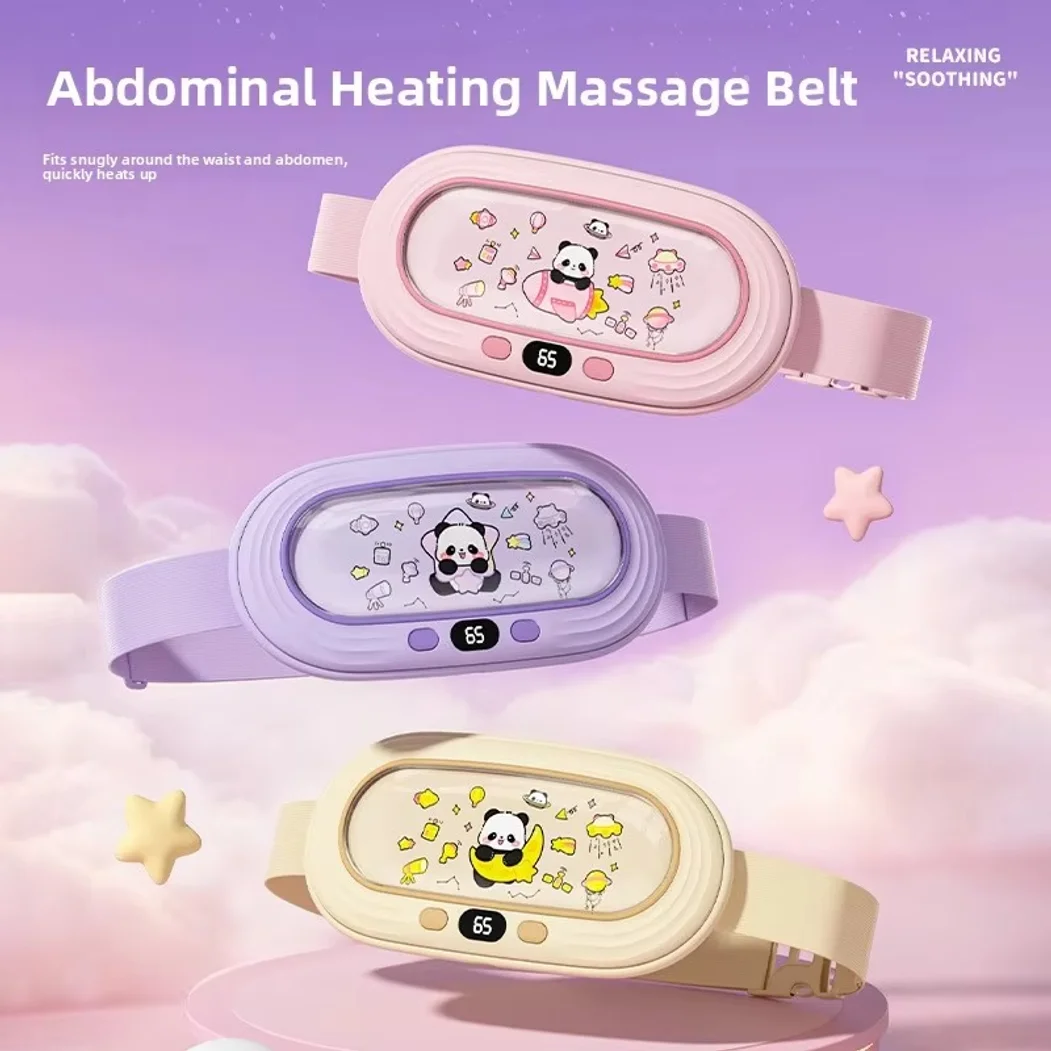 Warm Belly Belt Period Relief Pain Relief Heated Pad Gift for Girls Menstrual Cramps Relief Heating Pad Abdominal Heating Pad