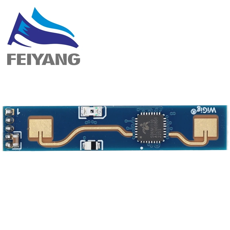 Human Presence Sensor Module 24GHz Smart Millimeter Wave Radar Sensing Heartbeat Detection Module with BT HLK-LD2410B
