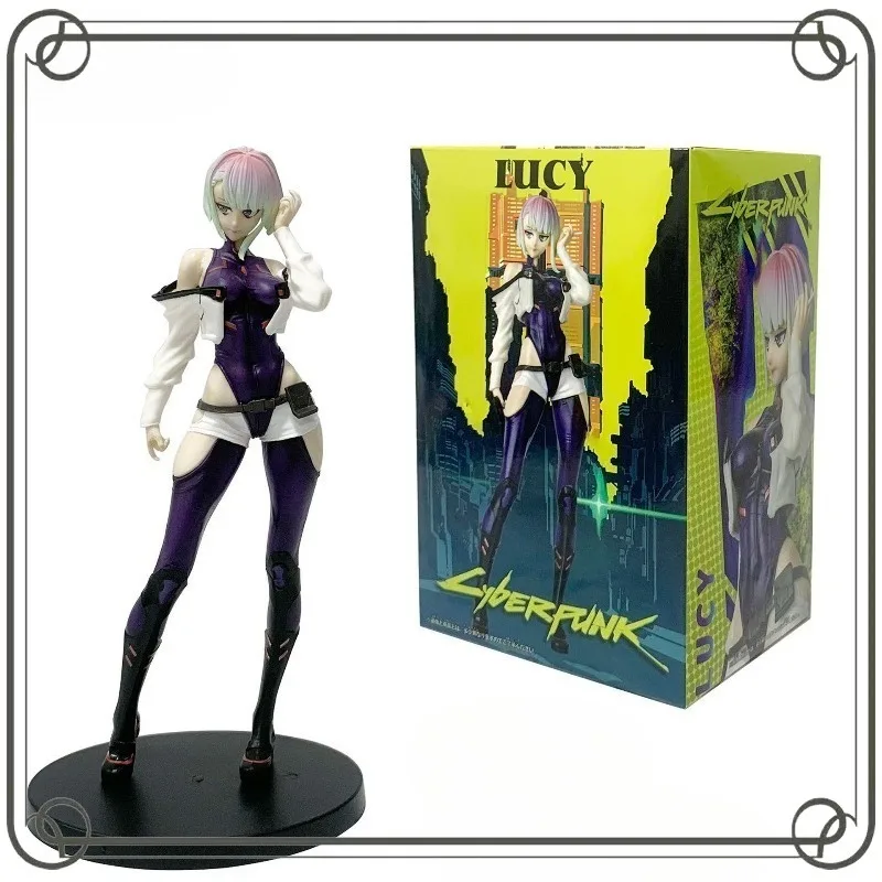 

Cyberpunk：Edgerunners Action Figure Lucyna Kushinada David Martinez Model Anime Character Cute Cartoon Desktop Chassis Ornament