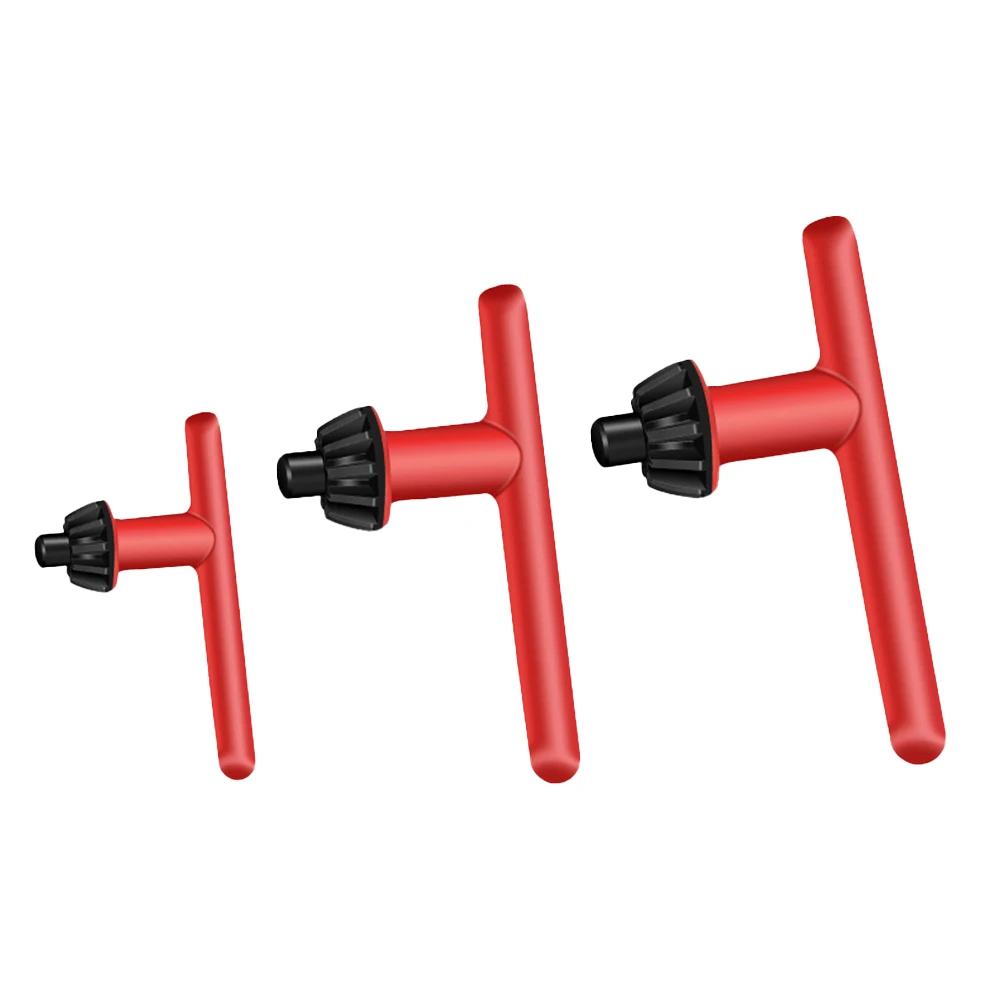 

3pcs Drill Chuck Ratchet Wrench Torque Spanner For Quick Change Drill Bit Fittings Screw Hand Tools Electric Drill Accessories