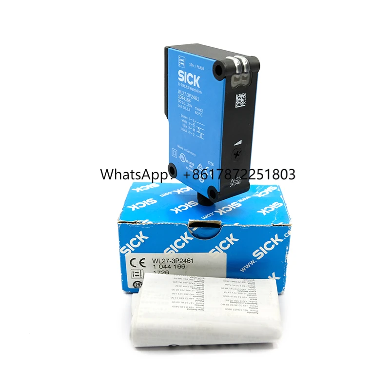 Distribuidor Original SICK nuevo interruptor de Sensor fotoeléctrico WL27-3P2461 WL27-3P2461 Sensor SICK