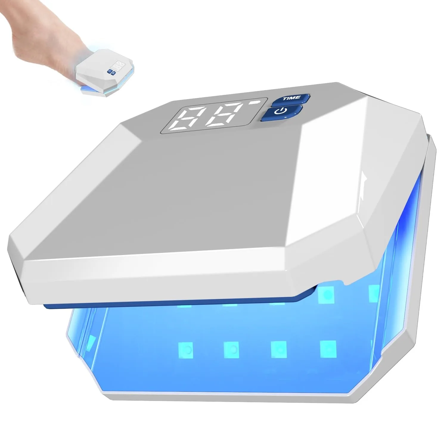 Nail Fungus Device with Time Display, Fungal Nail Treatment, Home Use