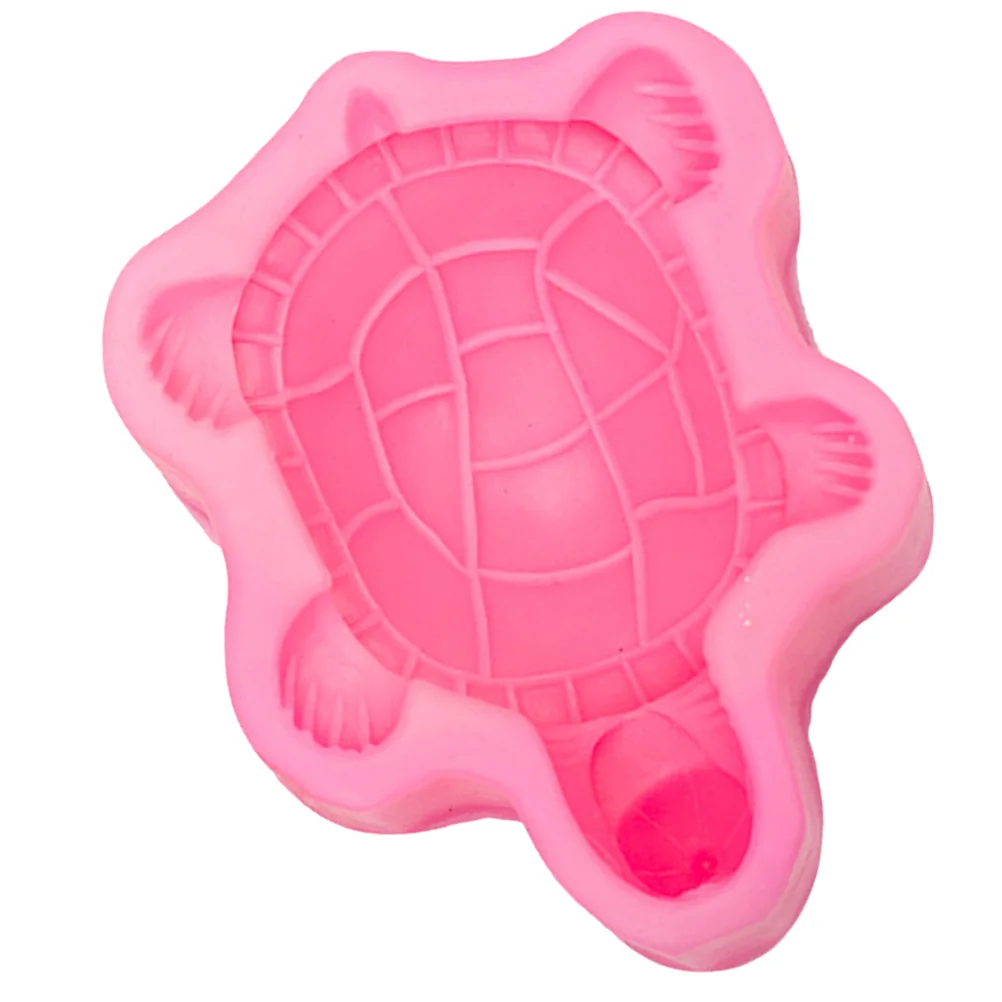 Turtle Silicone Mold Ornament Chocolate Crafts Making Three-dimensional Silica Gel