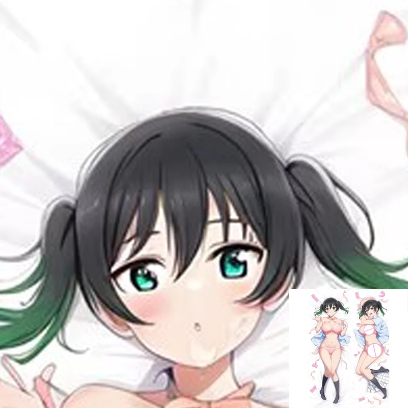 

Dakimakura Anime Pillow Cover Genshin Impact Ganyu Double Sided Life-size Decoration