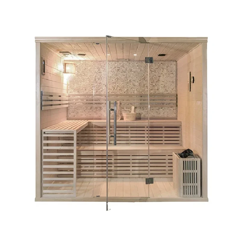 Deluxe 4-5 person indoor steam sauna