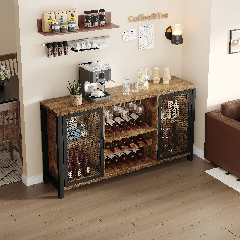 

Hot Sale Bar Counter 7th Floor Storage Bar Bartending Rack