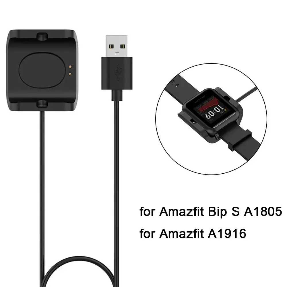 

USB Charger Cradle For Amazfit Bip S Charging Cable For Amazfit A1916 1m/3ft Dock Station Adapter Accessories