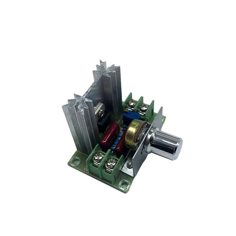 2000W Thyristor Governor Motor 220V High Power Electronic Voltage, Light and Temperature Regulation Module