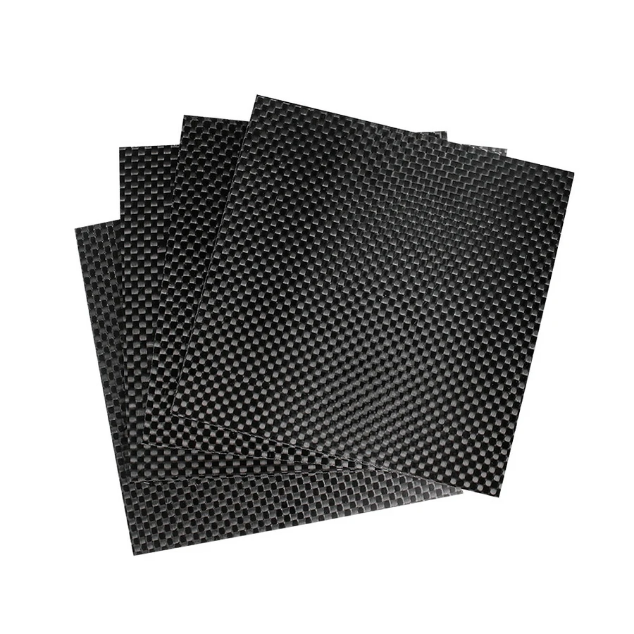 1PCS 200X300MM Carbon Fiber Board Twill Plain Carbon Fiber Plate Matt Surface Carbon Fiber Panel Board 1-5MM Thickness