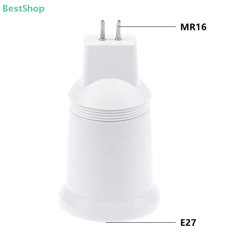 

MR16 G5.3 To E26/E27 Plug-in Lampholder Changed To Threaded Lampholder Lamp Holder Converter Adapter Screw Socket