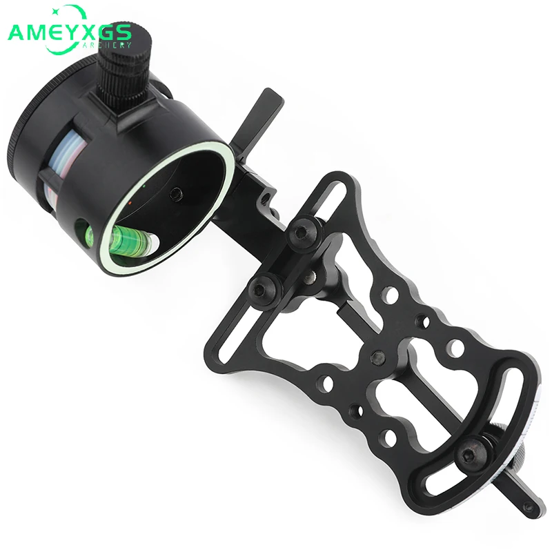 

Archery Compound Bow Double Needle Sight Universal Left/Right Hand 0.019 Optic Fiber Outdoor Sports Hunting Shooting Accessories