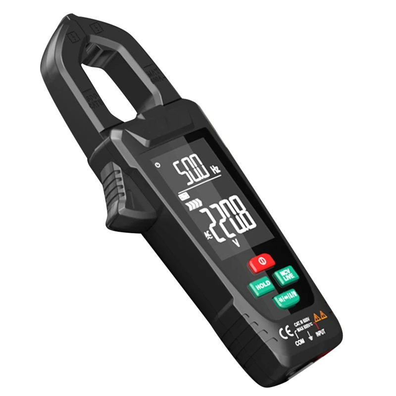 

Digital Clamp Meter AC Voltage Current 9999 Counts Multimeter Amperometric Clamp Car Hz Capacitance NCV Ohm Tester