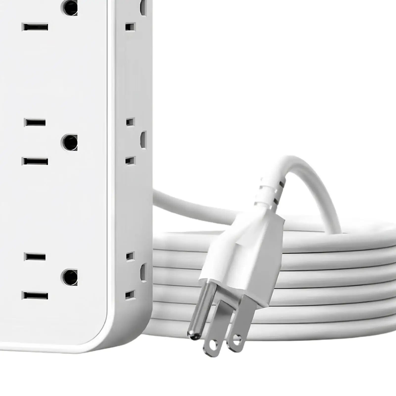 

Розетка для зарядки, компактная с управлением, электрическая полоса с 16 розетками переменного тока для стола, дома, общежития, кухни, стены, гостиной за