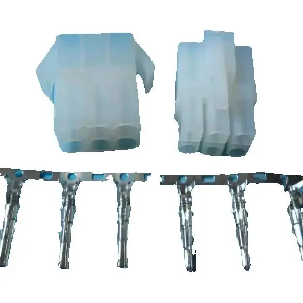 10/50/100 مجموعات EL 6.2 مللي متر 6P نوع كبير EL6.2 ذكر موصل سالب #2