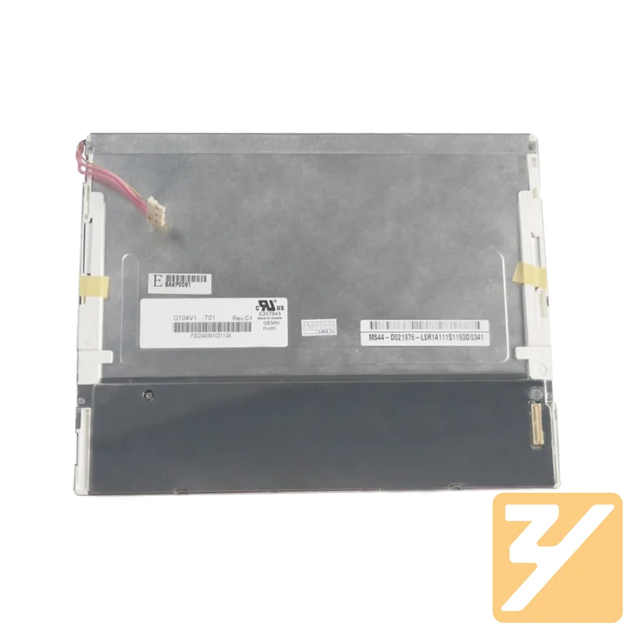 وحدة عرض LCD جديدة 10.4 tft G104V1-T01 متوفرة في المخزون شحن سريع