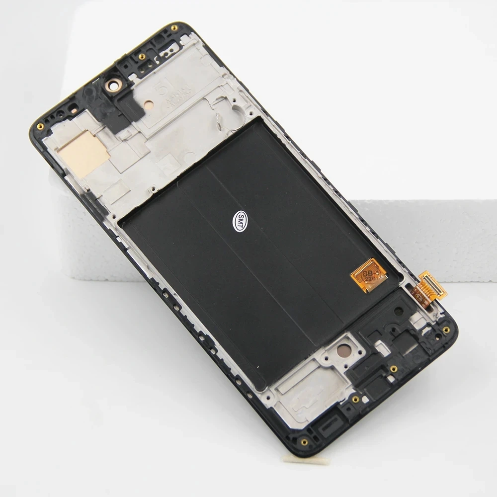 Super AMOLED A51 Display With Fingerprint, for Samsung Galaxy A51 A515 A515F Lcd Display Touch Screen Digitizer Replacement