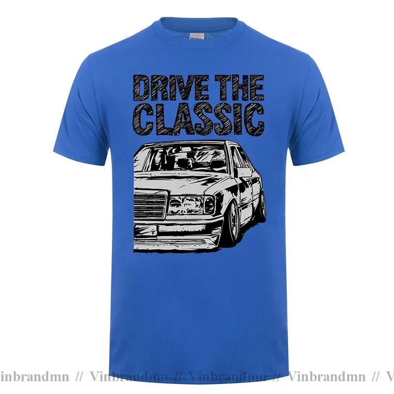 For Man New T Shirt S-6XL Drive The Classic Car W124 W201 t shirt Tops design 2022 New Arrival Fashionable T shirt Newest Summer view 2