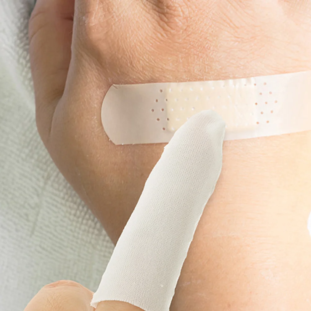 

200pcs Anti-Sweat Dust-Proof Cots Cut Resistant Cotton Finger Sleeves For Kitchen Garden Craft Work Protection Portable Finger