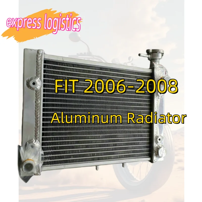 

HOT FIT 2006-2008 Aluminum Radiator For Bombardier CanAm ATV Can Am Outlander 400 4x4 MAX 2006 2008 2007 Assembly 709200149