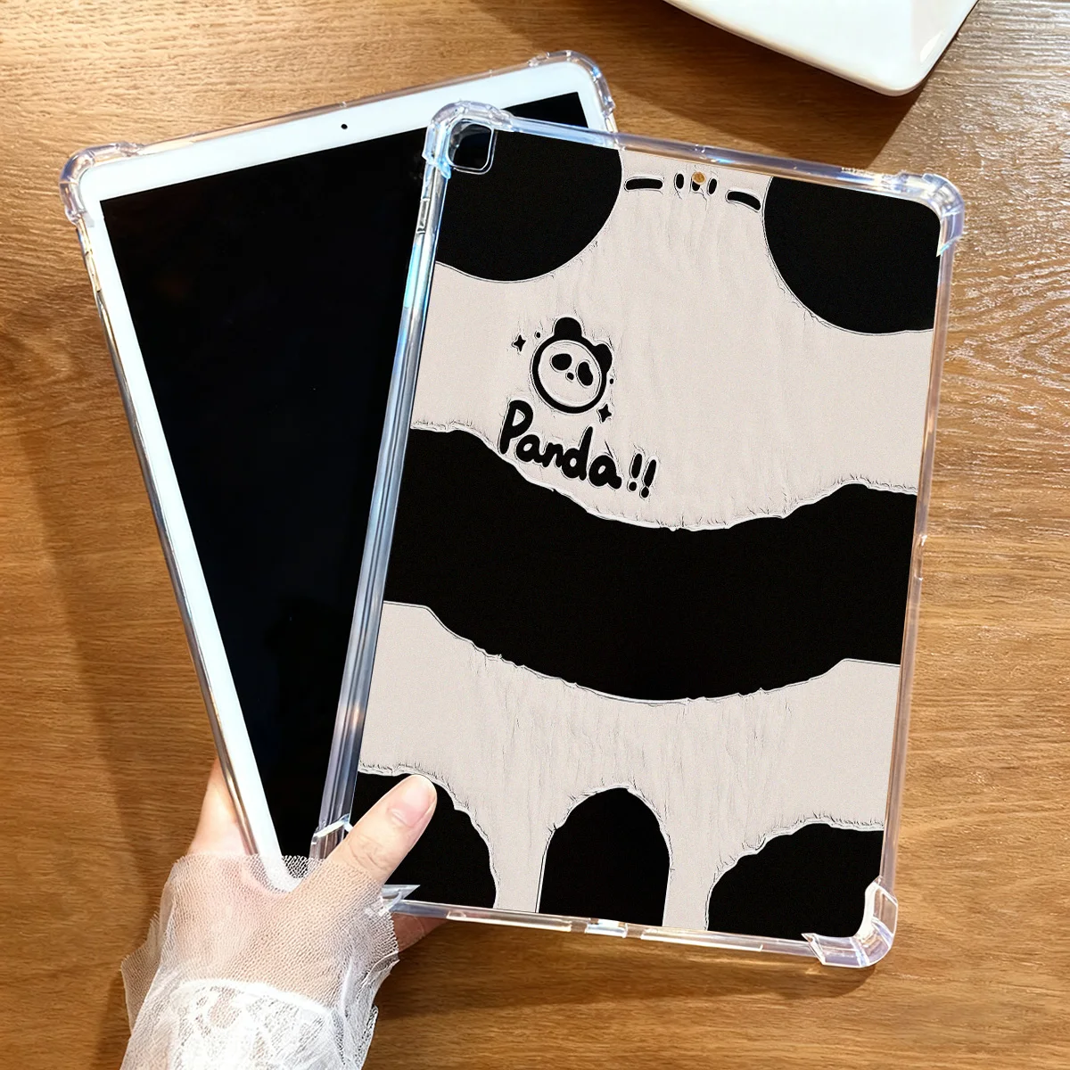 New Panda Case for iPad Pro 11 (2024/2022/2021) Air 6 5 4 3 10th 10.9
