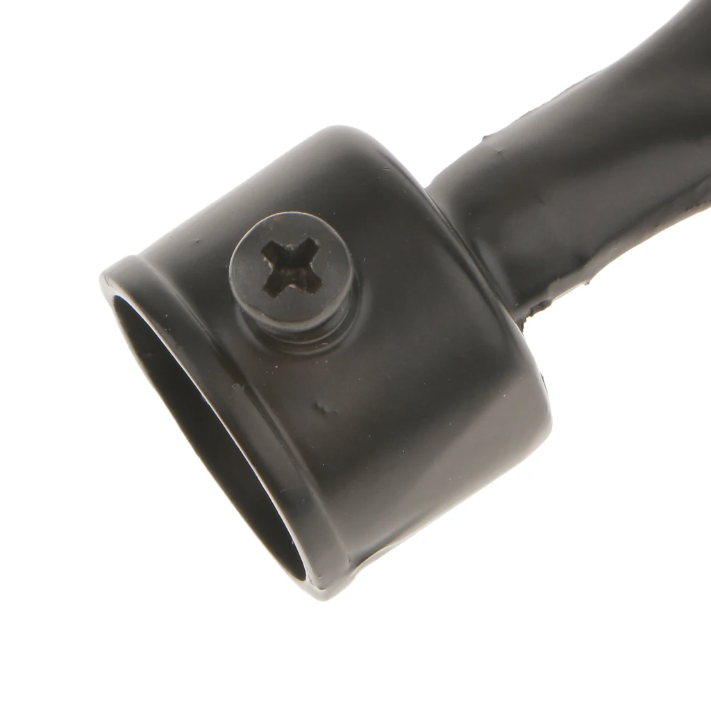 Decorative Curtain Pole Finials Ends Modern Black Alloy for 22mm Rods Window Curtains Stand