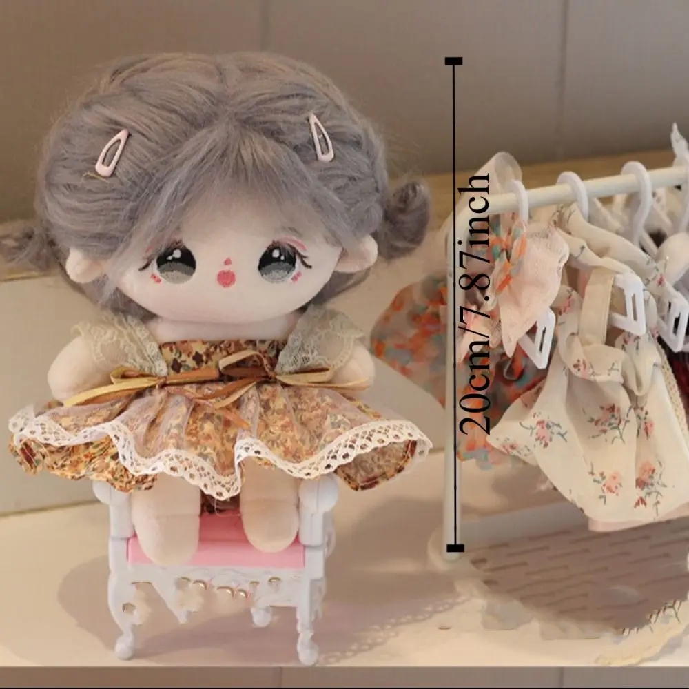 Keine Attribute Kleidung Kopfbedeckung 20 cm Baumwollkleid Hoodies Lolita Baumwollkleidung Süße Mimi Kleidung Kindergeschenk