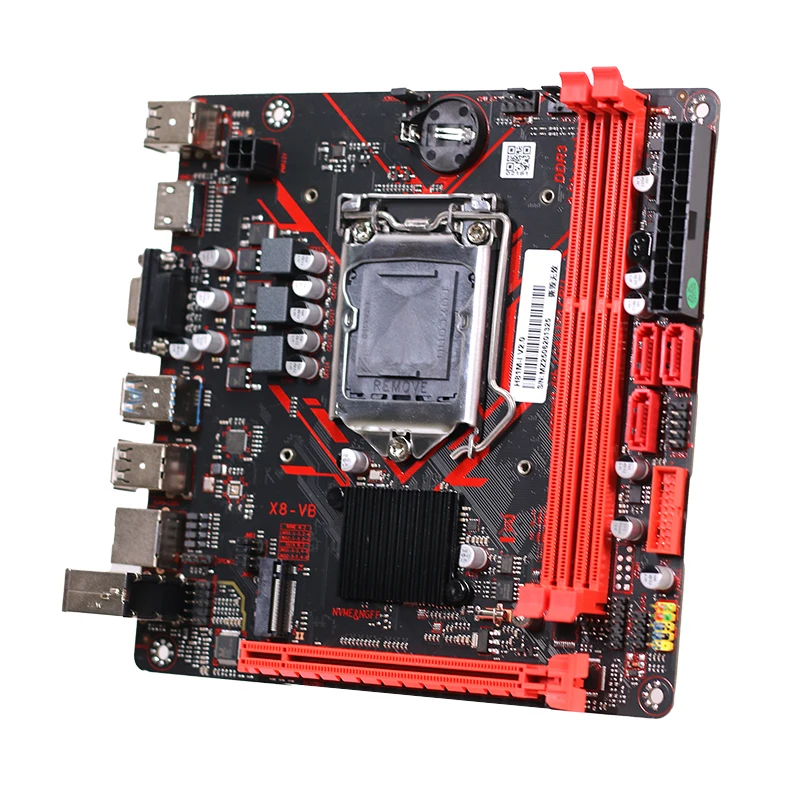H81 デスクトップPC TPM 2.0 PIN ミニITXマザーボードセットキット（i5