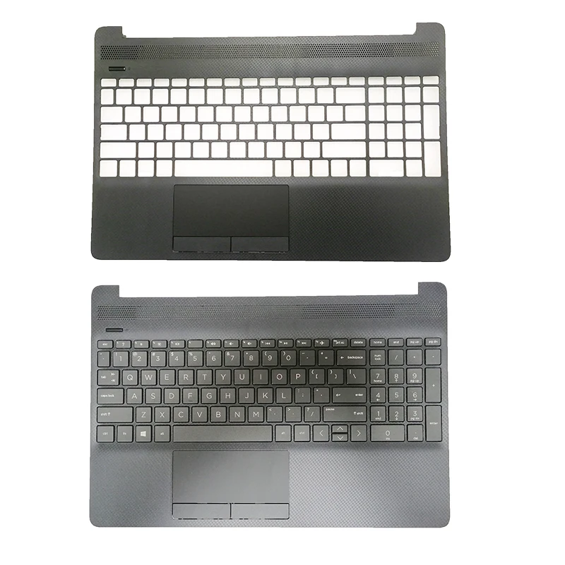 

New For HP 15S-DU 15S-DY 15-DW Series Laptop Palmrest With Keyboard L94456-001 AP2H8000E00 Black