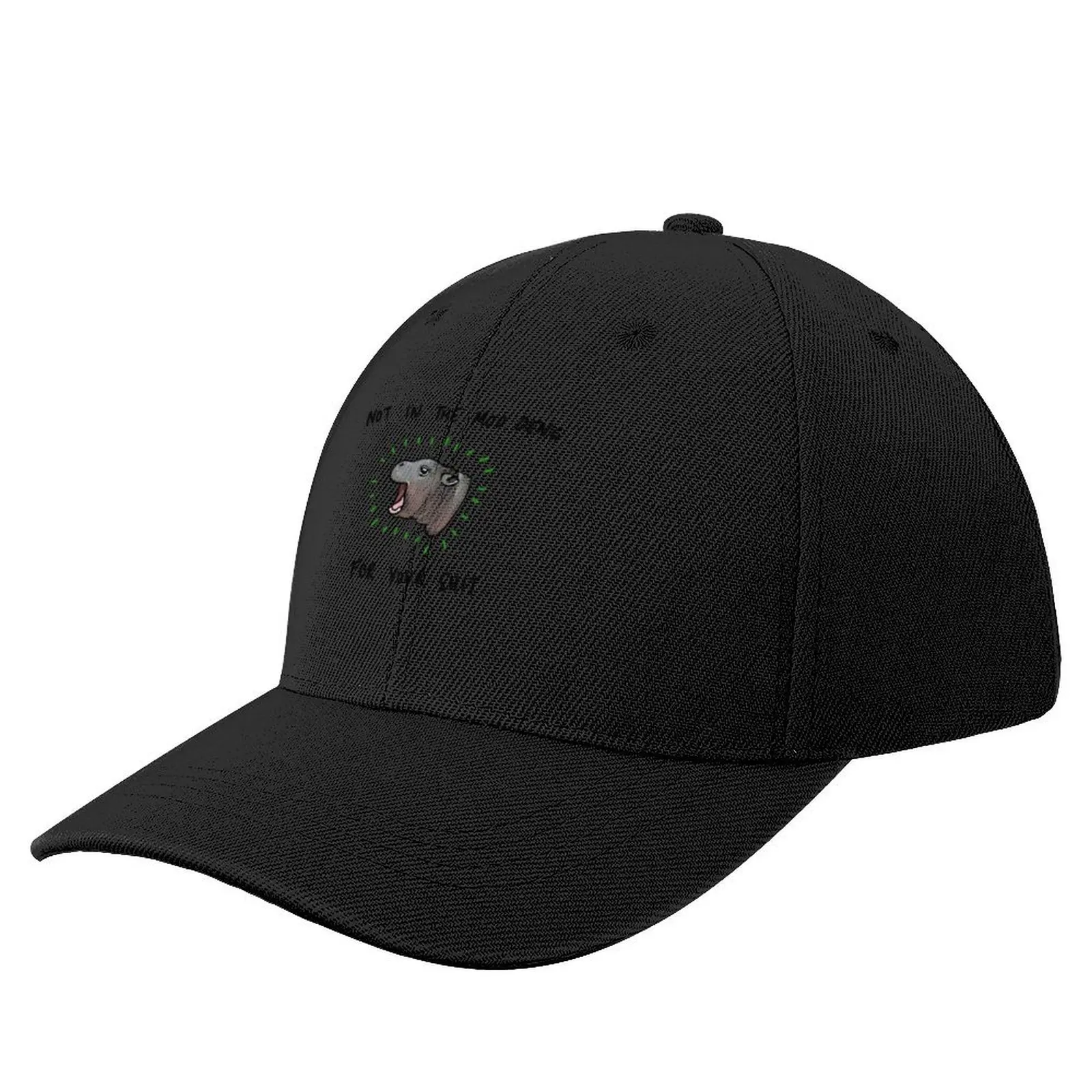 

Moo Deng is not in the mood Baseball Cap New In Hat Luxury Cap Hip Hop Beach Mens Tennis Women's