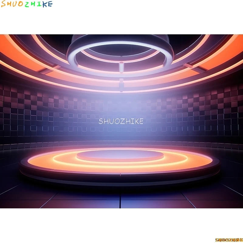 خلفيات مسرح الزفاف لحفل الذكرى السنوية ، الدعائم الخلفية ، منتصف العمر ، القصر ، خلفية الاستوديو الداخلية ، الضوء الأحمر ،