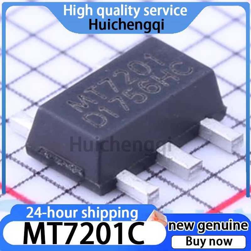 10PCS Original Genuine MT7201C Package SOT-89-5 LED Lighting Driver IC Chip