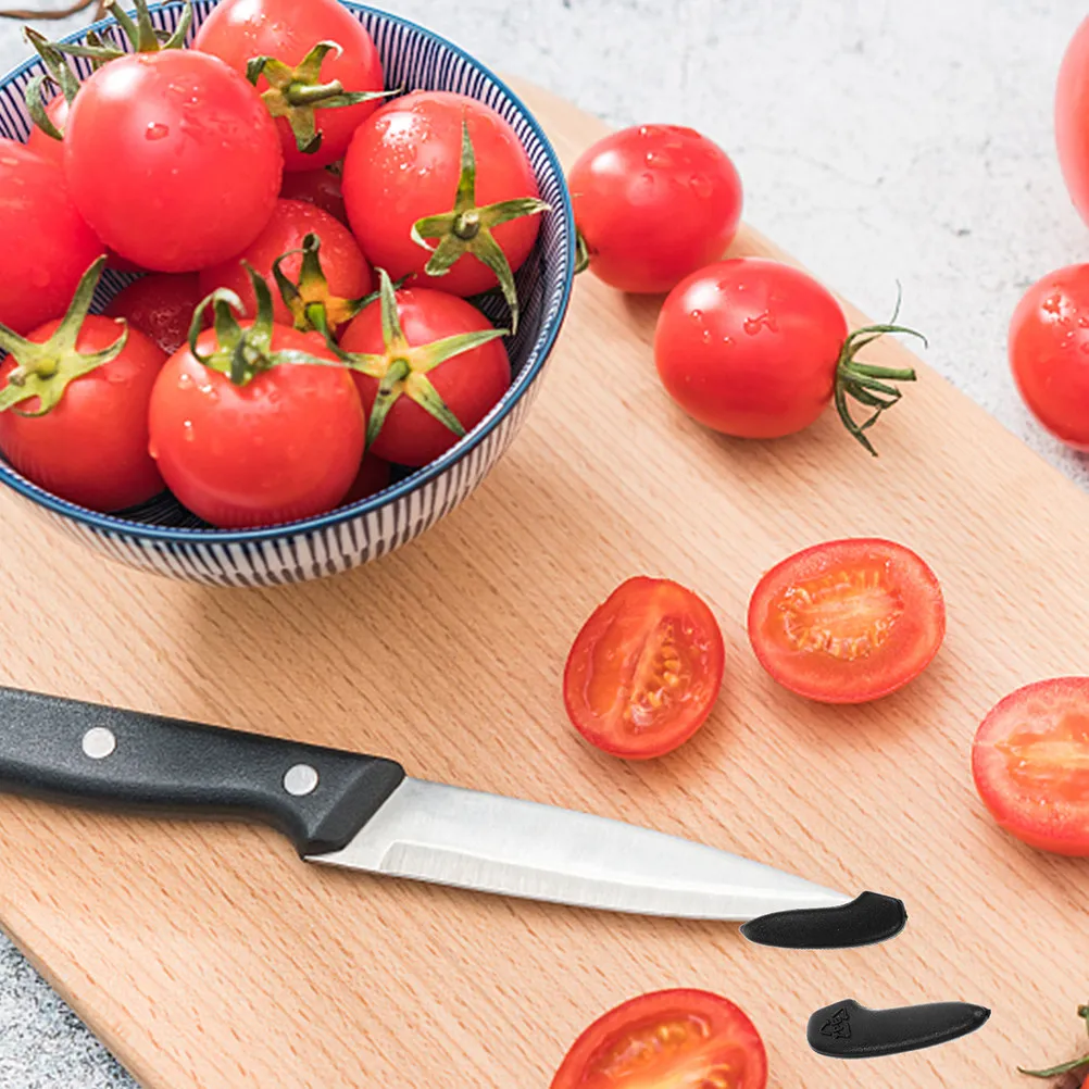 

20Pcs Anti-Scratch Knives Tip Sleeves Wear-Resistant Plastic Blades Protectors for Pairing Knives Kitchen Tools Safety Guard