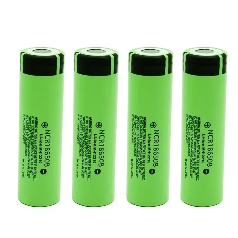 PURFIELD 18650 batería original NCR18650B 3,7 V 3400 mah batería de litio recargable para batería de linterna