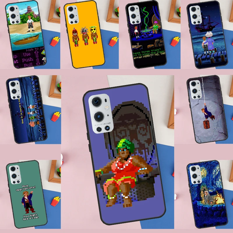 Monkey Island Print Case For OnePlus 8 9 10 Pro Ace 8T 9RT 10T Cover For OnePlus Nord CE 2 Lite N10 N20 N300