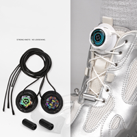 Automatic No-Tie Shoe Laces for Sneakers - Easy Fit Swivel Buckle Thick Rope Shoelace for Adults And Kids - No Ties Required