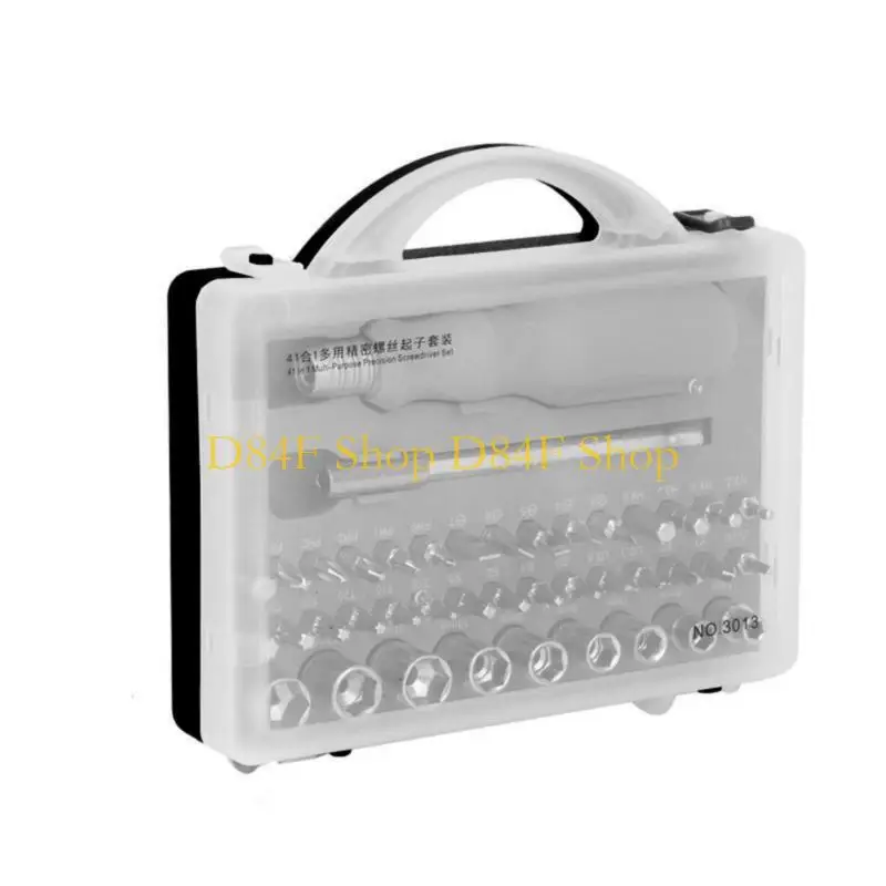 

D84F Tip Electrician Screwdriver Set For Convenient High Altitudes Tasks